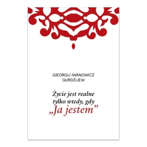 Życie jest realne tylko wtedy, gdy „Ja jestem” Czarna owca